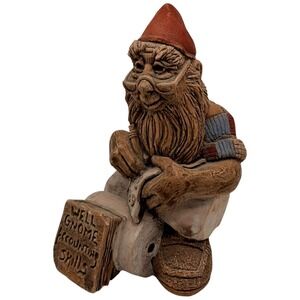 Tom Clark Cairn Studios Well Gnome Accounting Skills Figurine 1189 CPA Gift